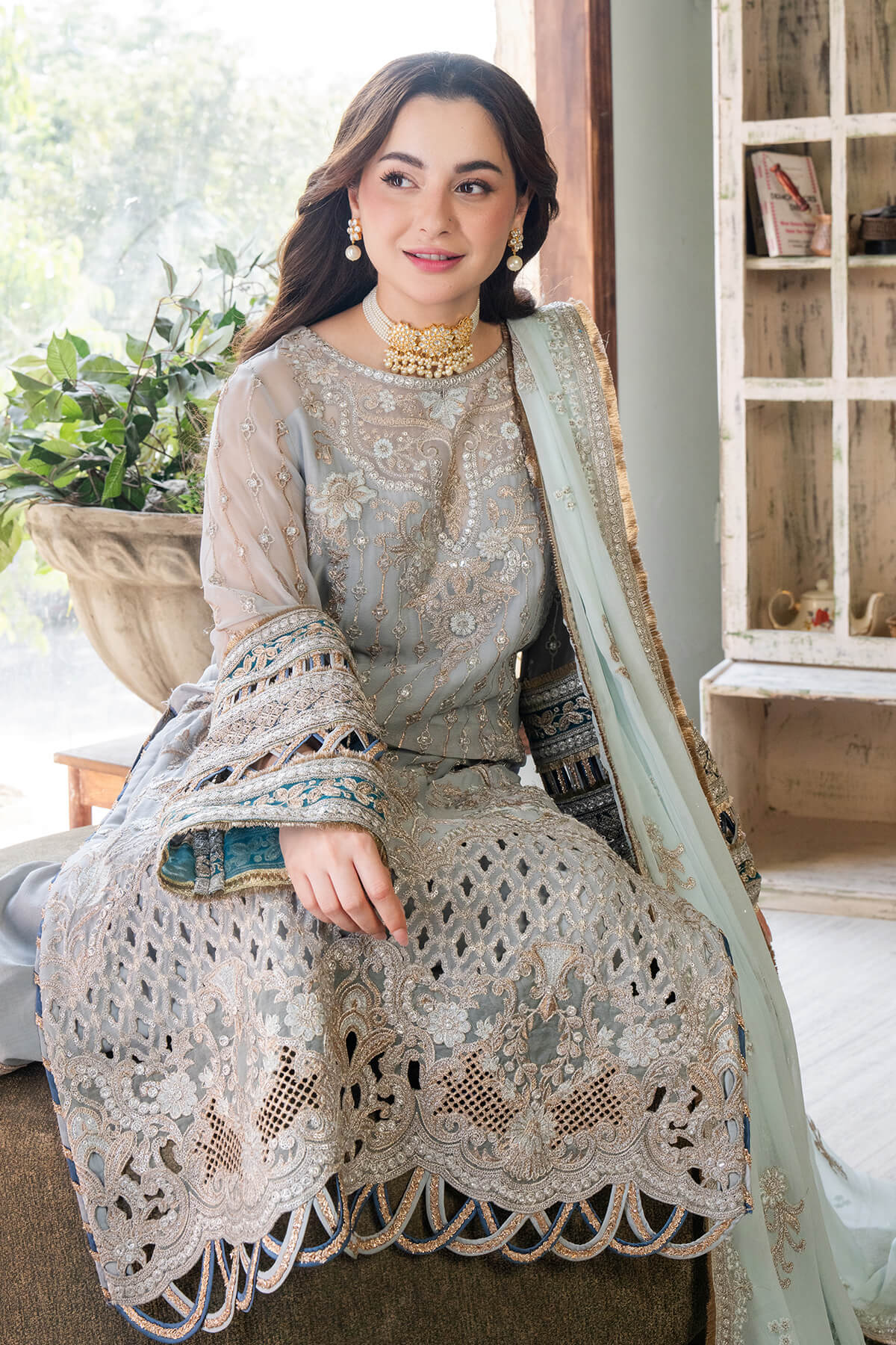 Imrozia Premium | Naina Chiffon Collection | I-190 Rumman by Imrozia Premium - Designer Dress - Type: Ladies Clothes - Available at Libayah - 100% Original
