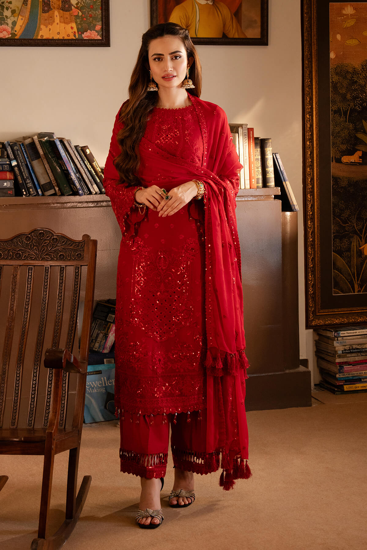 Imrozia Premium | Noor Jahan Formals | I-205 Zaib by Imrozia Premium - Designer Dress - Type: Formal - Available at Libayah - 100% Original