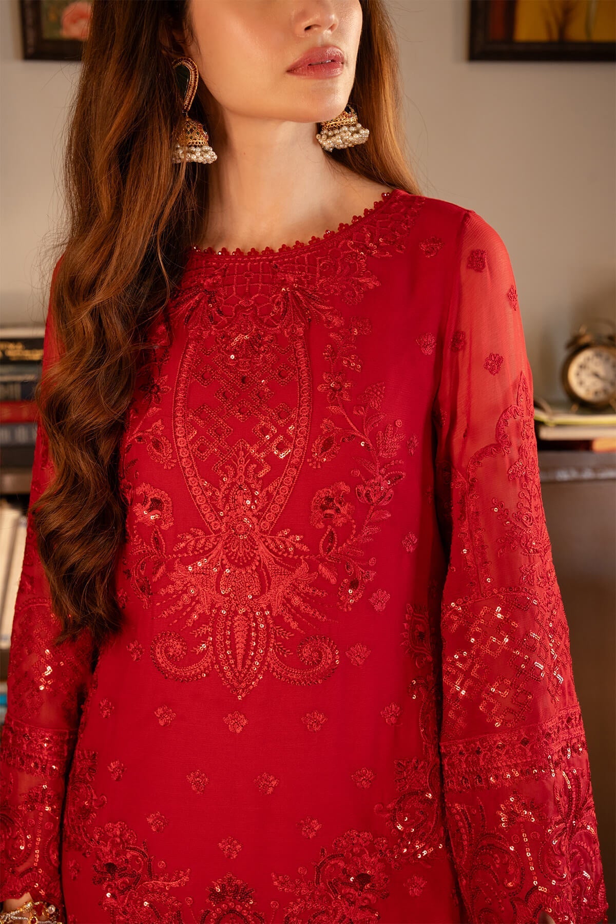 Imrozia Premium | Noor Jahan Formals | I-205 Zaib by Imrozia Premium - Designer Dress - Type: Formal - Available at Libayah - 100% Original