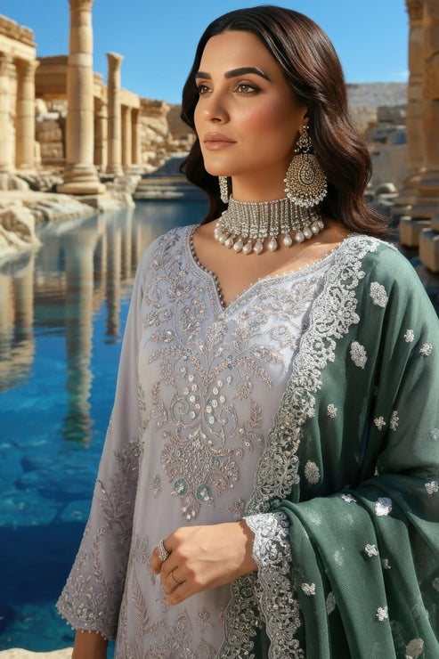 Imrozia Premium | Mehr e Mah | I-240 Selin by Imrozia Premium - Designer Dress - Type : Ladies Clothes - Available at Libayah - 100% Original 