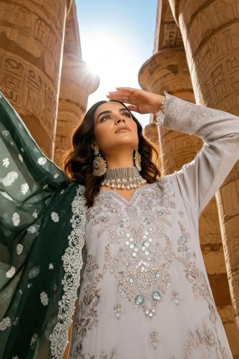 Imrozia Premium | Mehr e Mah | I-240 Selin by Imrozia Premium - Designer Dress - Type : Ladies Clothes - Available at Libayah - 100% Original 