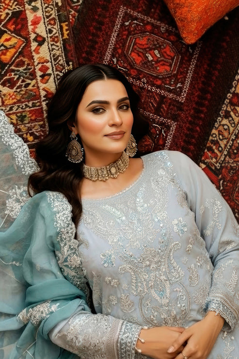 Imrozia Premium | Mehr e Mah | I-243 Elif-e-Noor by Imrozia Premium - Designer Dress - Type : Ladies Clothes - Available at Libayah - 100% Original 