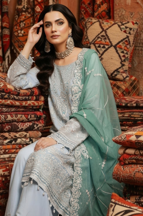Imrozia Premium | Mehr e Mah | I-243 Elif-e-Noor by Imrozia Premium - Designer Dress - Type : Ladies Clothes - Available at Libayah - 100% Original 