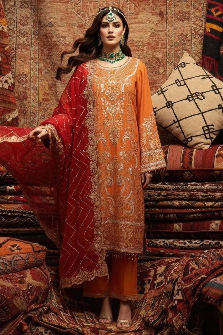 Imrozia Premium | Mehr e Mah | I-244 Esmara by Imrozia Premium - Designer Dress - Type : Ladies Clothes - Available at Libayah - 100% Original 