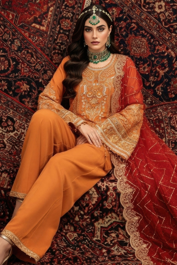 Imrozia Premium | Mehr e Mah | I-244 Esmara by Imrozia Premium - Designer Dress - Type : Ladies Clothes - Available at Libayah - 100% Original 