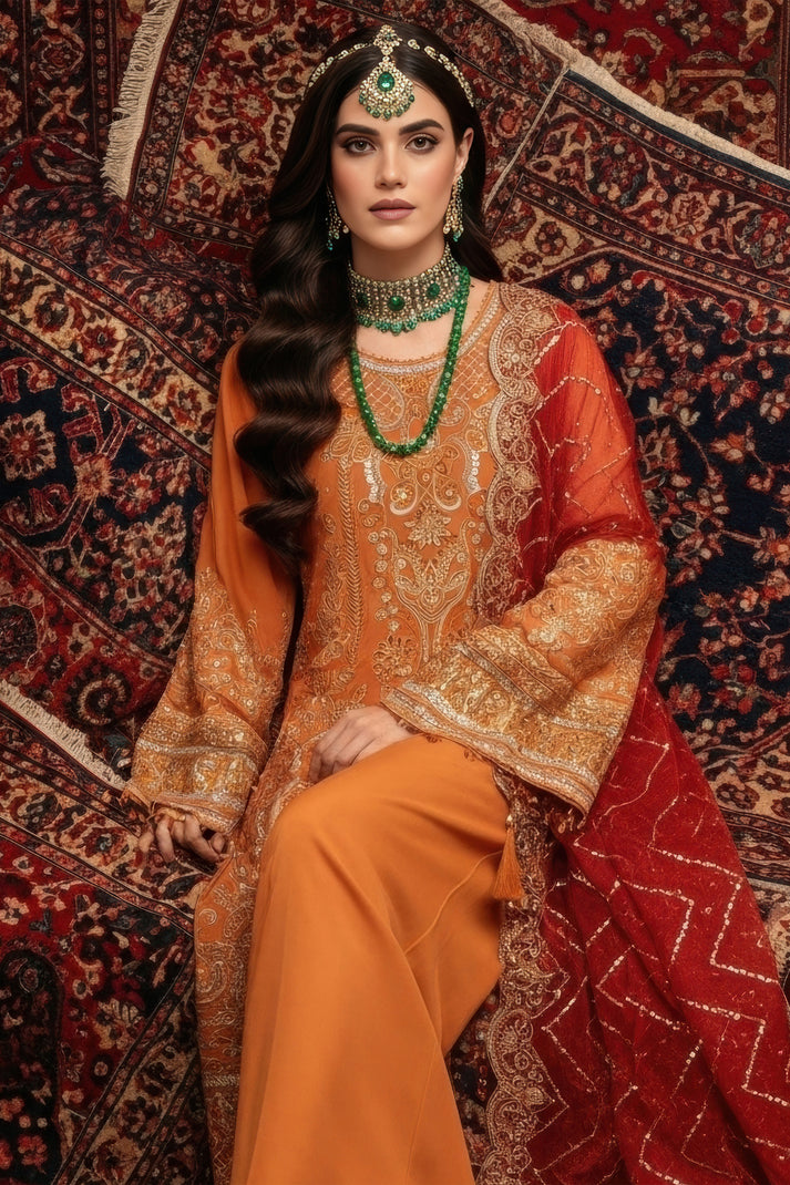 Imrozia Premium | Mehr e Mah | I-244 Esmara by Imrozia Premium - Designer Dress - Type : Ladies Clothes - Available at Libayah - 100% Original 