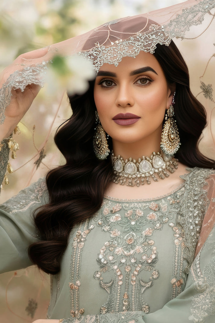 Imrozia Premium | Mehr e Mah | I-245 Dilara Sultan by Imrozia Premium - Designer Dress - Type : Ladies Clothes - Available at Libayah - 100% Original 