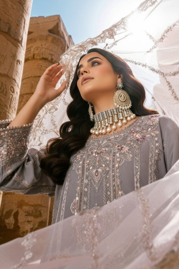 Imrozia Premium | Mehr e Mah | I-246 Lalezar by Imrozia Premium - Designer Dress - Type : Ladies Clothes - Available at Libayah - 100% Original 