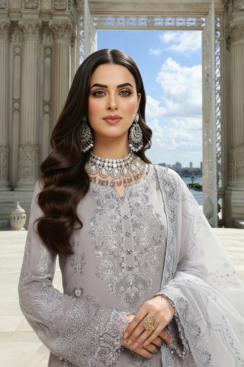 Imrozia Premium | Mehr e Mah | I-248 Feray by Imrozia Premium - Designer Dress - Type : Ladies Clothes - Available at Libayah - 100% Original 