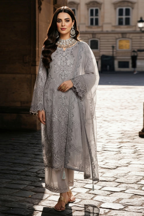 Imrozia Premium | Mehr e Mah | I-248 Feray by Imrozia Premium - Designer Dress - Type : Ladies Clothes - Available at Libayah - 100% Original 