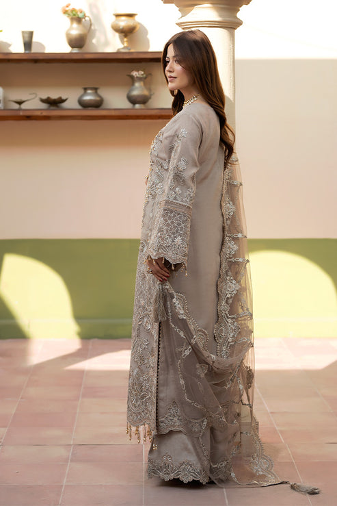 Imrozia Premium | Baad e Saba | I-270 Samak - Designer Dress - Type : Ladies Clothes - Available at Libayah - 100% Original