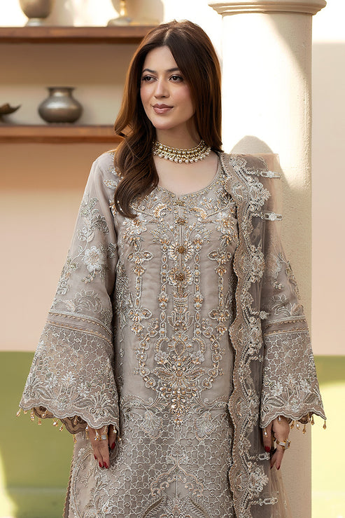 Imrozia Premium | Baad e Saba | I-270 Samak - Designer Dress - Type : Ladies Clothes - Available at Libayah - 100% Original