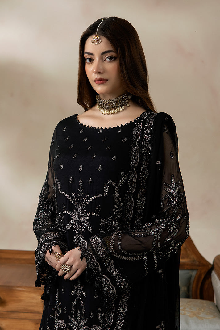 Imrozia Premium | La Fiora Collection |I-276 Ebene by Imrozia Premium - Designer Dress  - Type : Ladies Clothes - Available at Libayah - 100% Original 