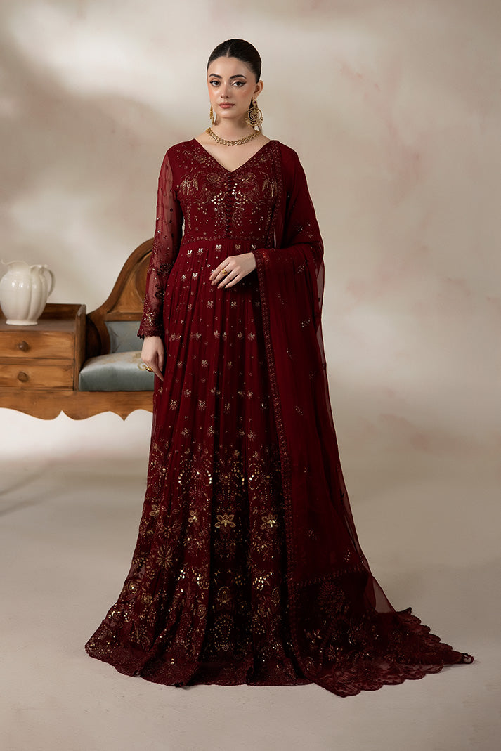 Imrozia Premium | La Fiora Collection |I-277 Amarante by Imrozia Premium - Designer Dress  - Type : Ladies Clothes - Available at Libayah - 100% Original 