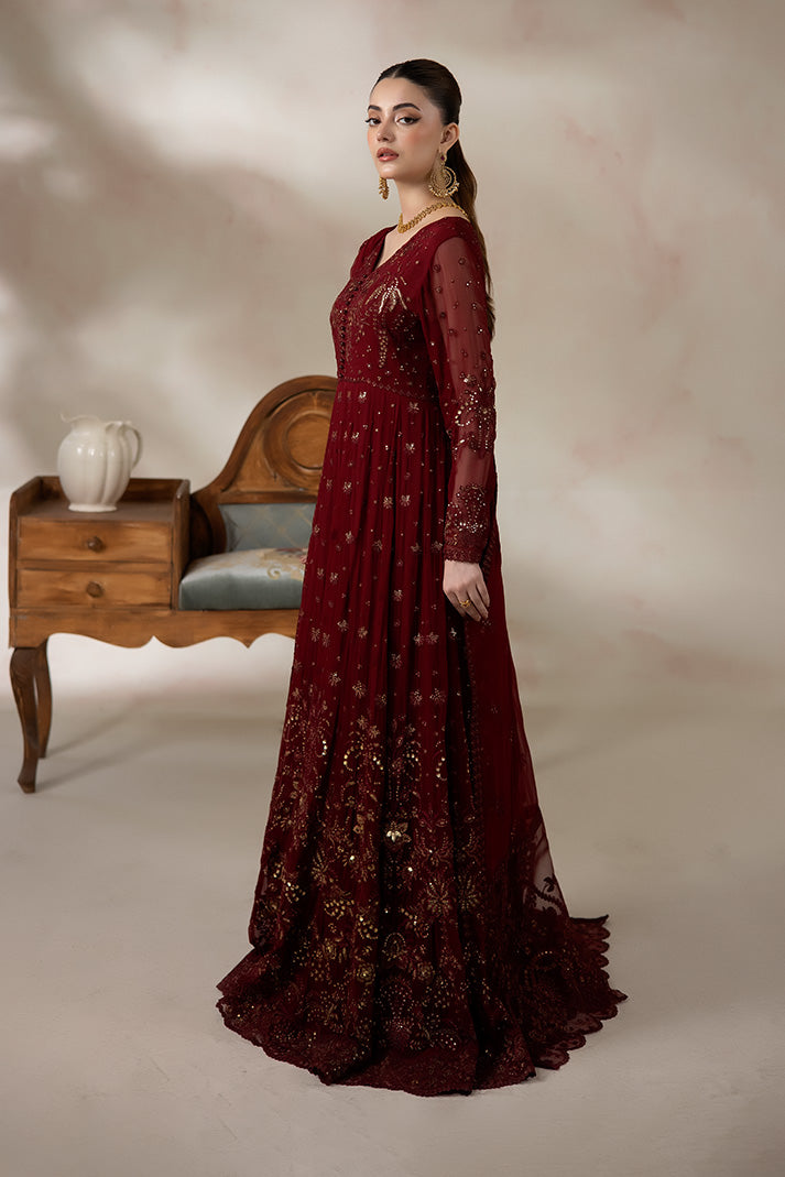 Imrozia Premium | La Fiora Collection |I-277 Amarante by Imrozia Premium - Designer Dress  - Type : Ladies Clothes - Available at Libayah - 100% Original 