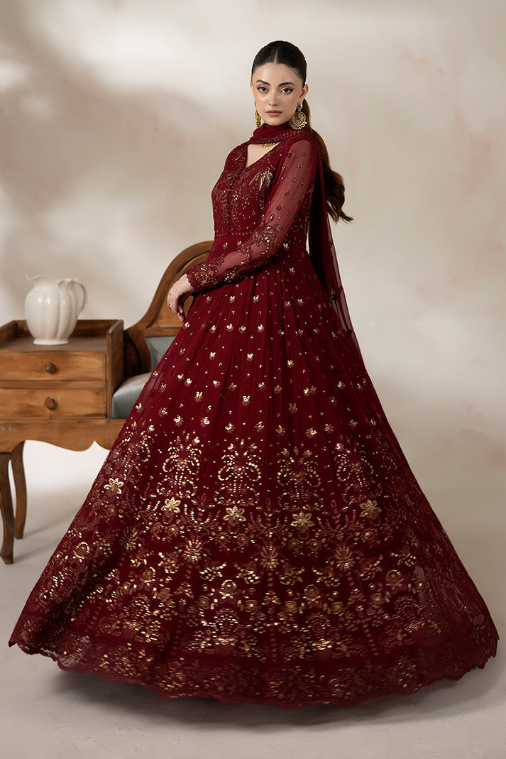 Imrozia Premium | La Fiora Collection |I-277 Amarante by Imrozia Premium - Designer Dress  - Type : Ladies Clothes - Available at Libayah - 100% Original 