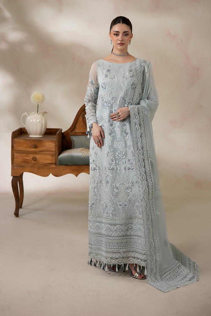 Imrozia Premium | La Fiora Collection |I-278 Azzura by Imrozia Premium - Designer Dress  - Type : Ladies Clothes - Available at Libayah - 100% Original 