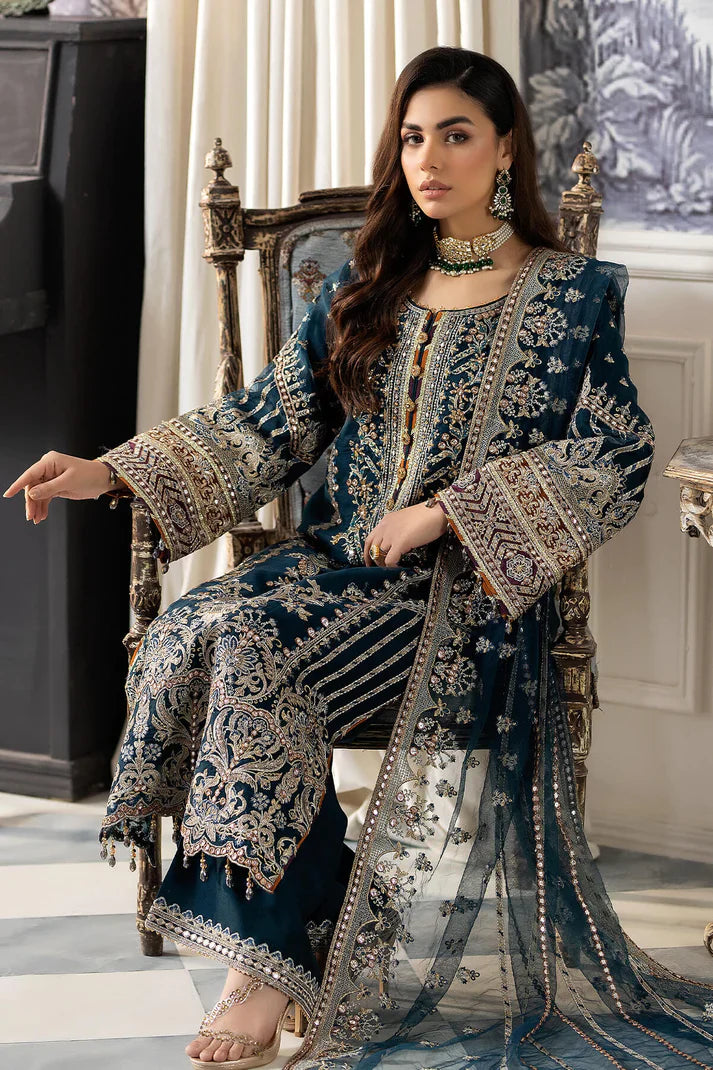 Imrozia Premium | Baad e Saba Pret Luxury Eid Collection | I.P-40 Saher by Imrozia Premium - Designer Dress - Type: Ladies Clothes - Available at Libayah - 100% Original