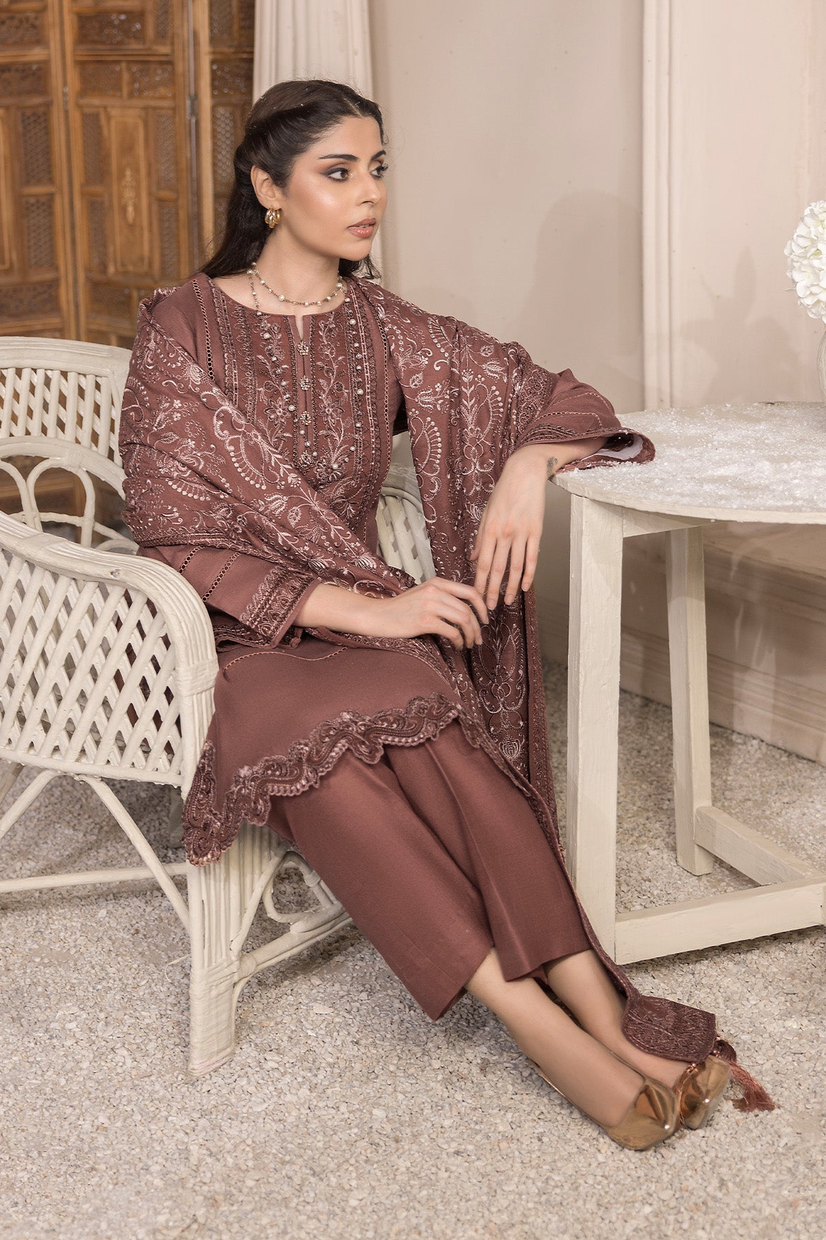 Imrozia Premium | Bella Winter Pret | I.P-95 Mirage by Imrozia Premium - Designer Dress - Type: Ladies Clothes - Available at Libayah - 100% Original