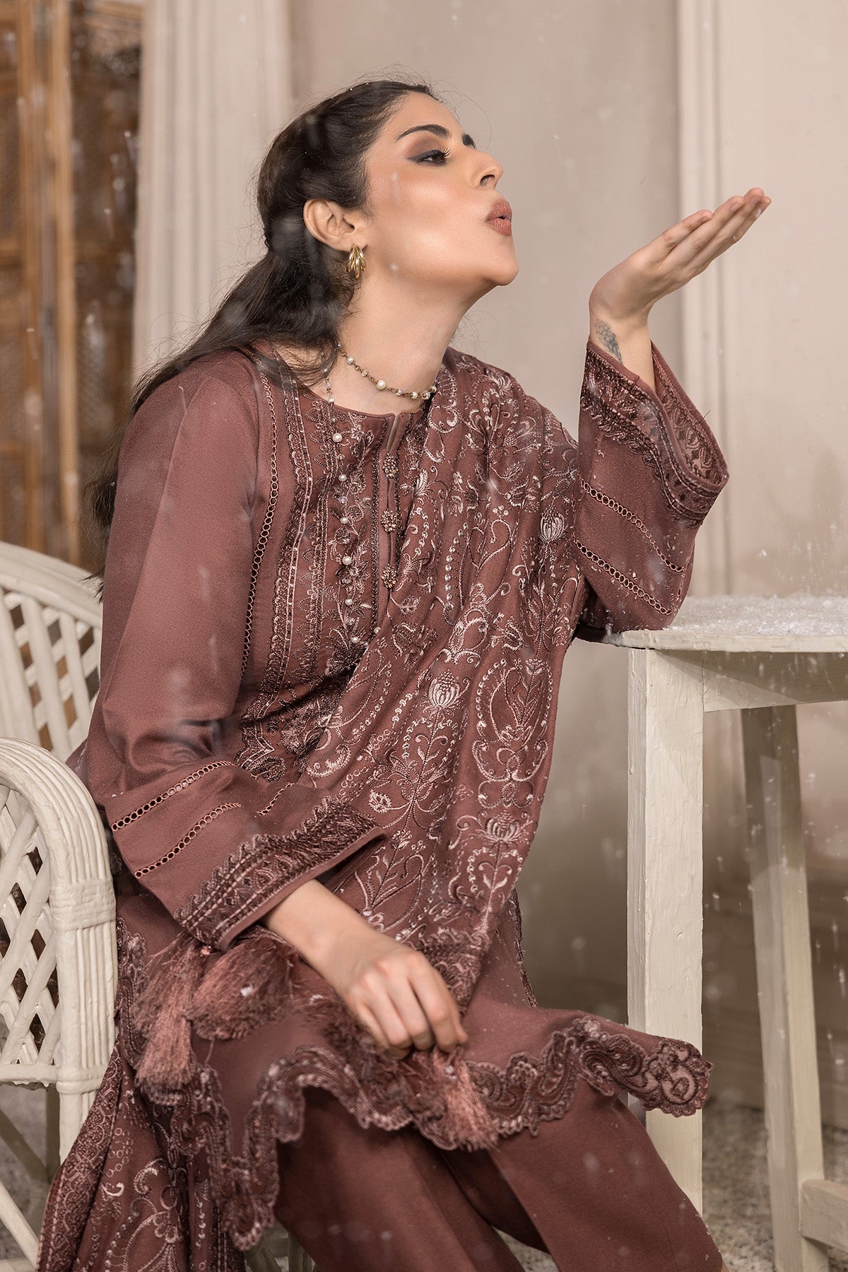Imrozia Premium | Bella Winter Pret | I.P-95 Mirage by Imrozia Premium - Designer Dress - Type: Ladies Clothes - Available at Libayah - 100% Original