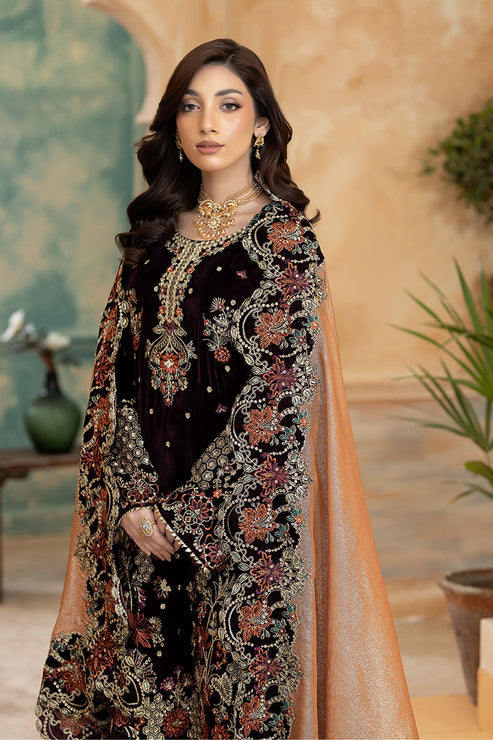 Imrozia Premium | Rukh e Makhmal | Sukhan by Imrozia Premium - Designer Dress  - Type : Ladies Clothes - Available at Libayah - 100% Original 