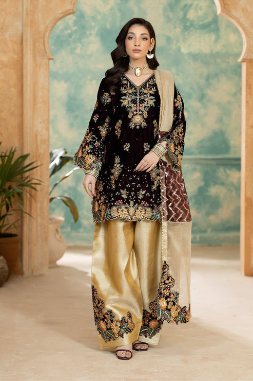 Imrozia Premium | Rukh e Makhmal | Roshni by Imrozia Premium - Designer Dress  - Type : Ladies Clothes - Available at Libayah - 100% Original 