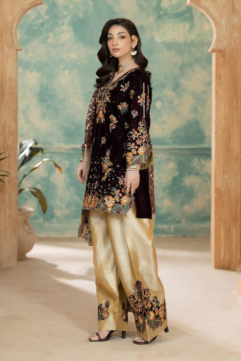 Imrozia Premium | Rukh e Makhmal | Roshni by Imrozia Premium - Designer Dress  - Type : Ladies Clothes - Available at Libayah - 100% Original 