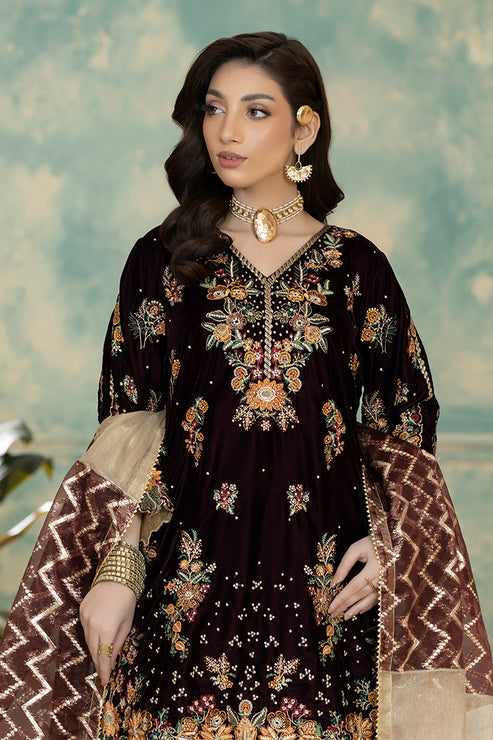 Imrozia Premium | Rukh e Makhmal | Roshni by Imrozia Premium - Designer Dress  - Type : Ladies Clothes - Available at Libayah - 100% Original 