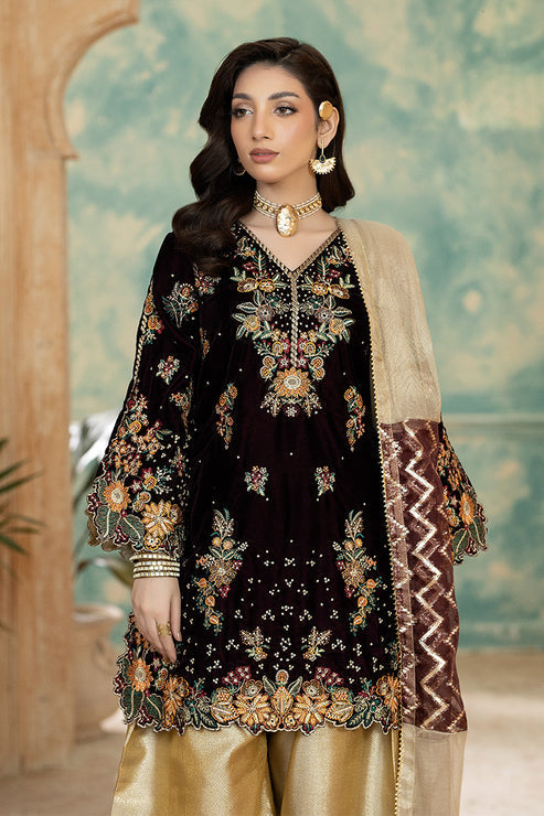 Imrozia Premium | Rukh e Makhmal | Roshni by Imrozia Premium - Designer Dress  - Type : Ladies Clothes - Available at Libayah - 100% Original 
