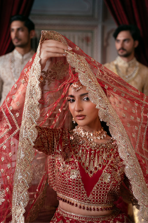 Imrozia Premium | Noor e Naaz Bridals 25 | IB-54 Zeenat by Imrozia Premium - Designer Dress  - Type : Ladies Clothes - Available at Libayah - 100% Original 