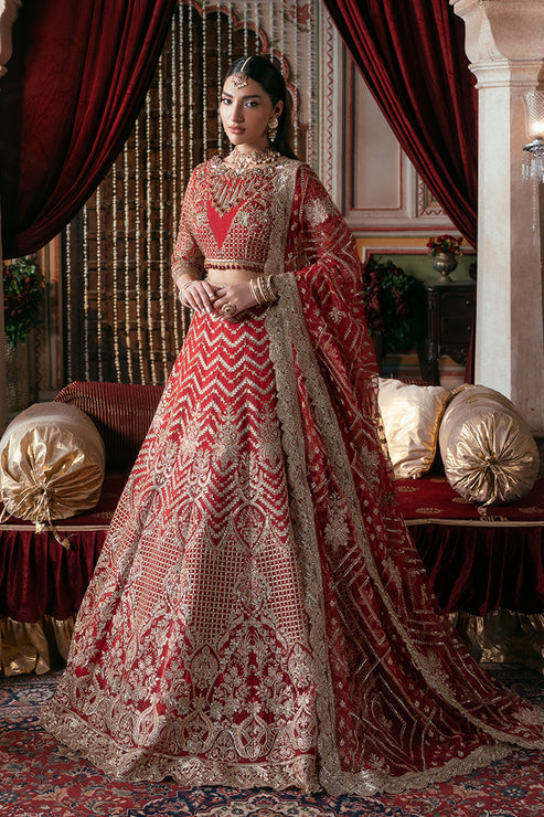 Imrozia Premium | Noor e Naaz Bridals 25 | IB-54 Zeenat by Imrozia Premium - Designer Dress  - Type : Ladies Clothes - Available at Libayah - 100% Original 