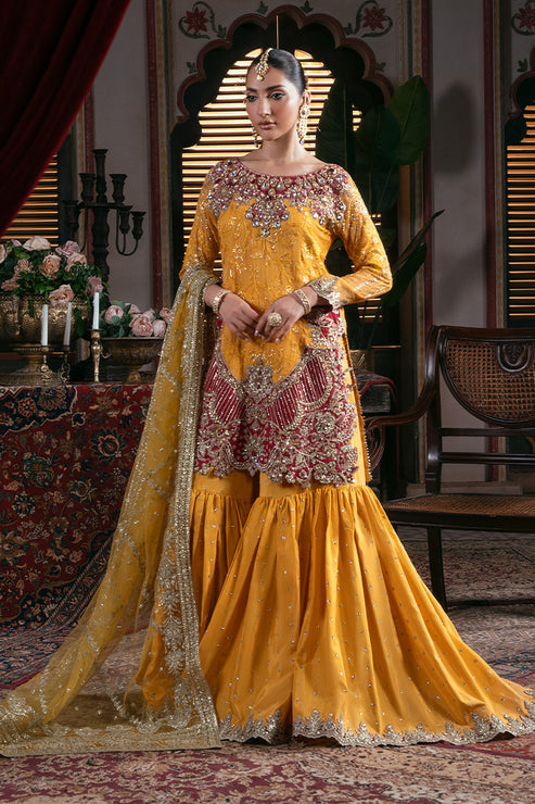 Imrozia Premium | Noor e Naaz Bridals 25 | IB-55 Roshni by Imrozia Premium - Designer Dress  - Type : Ladies Clothes - Available at Libayah - 100% Original 