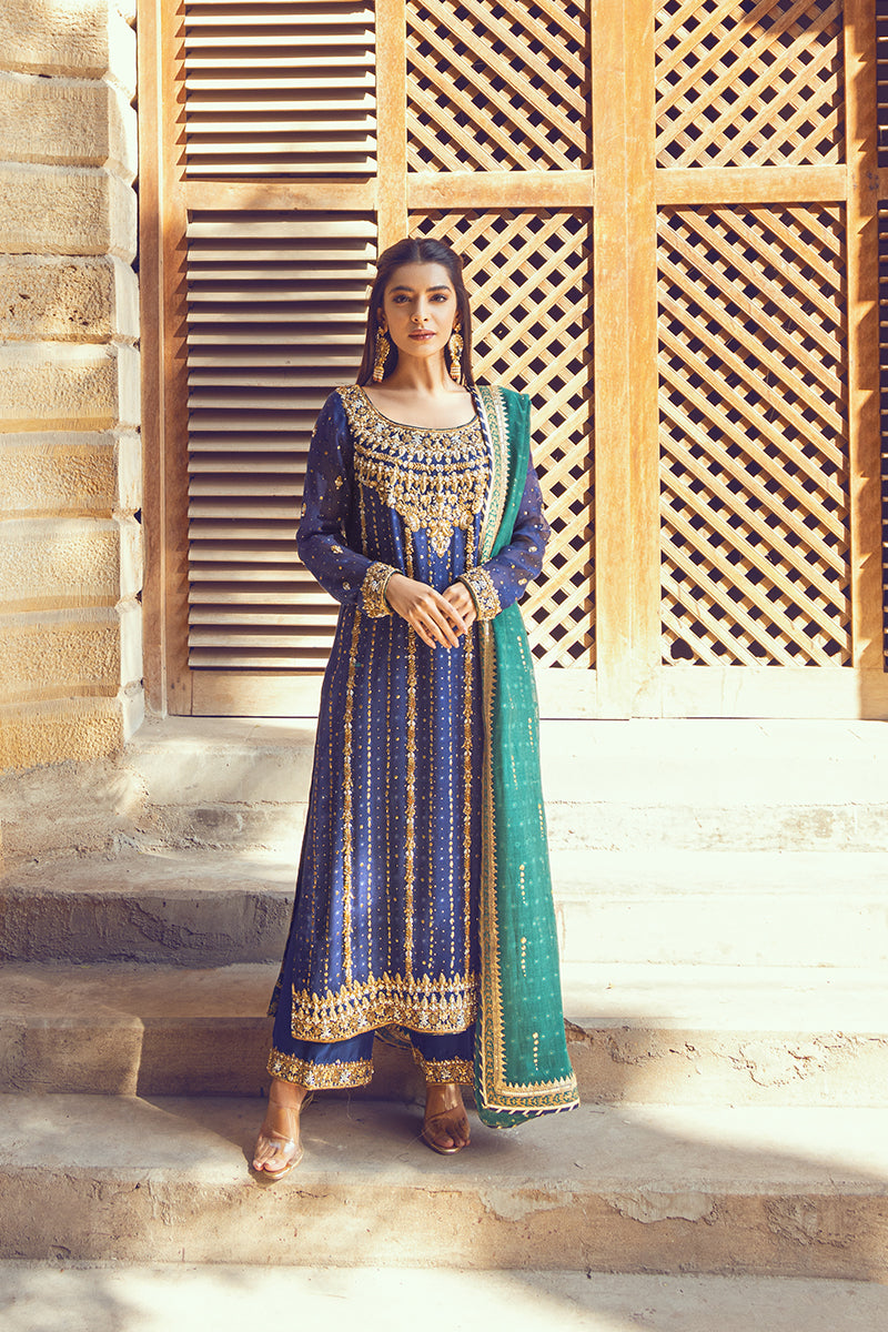 Sana Abbas | Wedding Formals | IMAAN by Sana Abbas - Designer Dress - Type: Ladies Clothes - Available at Libayah - 100% Original