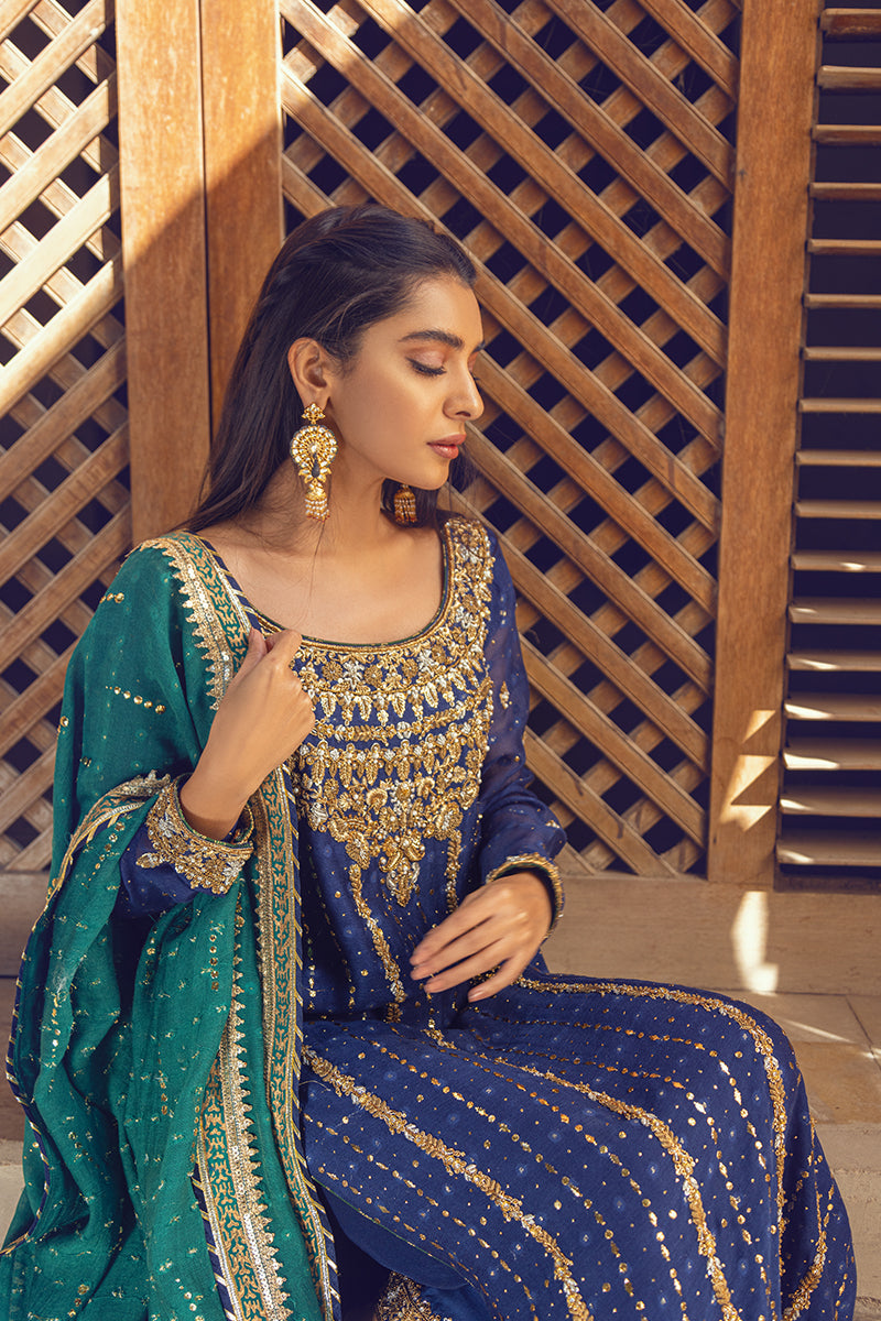 Sana Abbas | Wedding Formals | IMAAN by Sana Abbas - Designer Dress - Type: Ladies Clothes - Available at Libayah - 100% Original