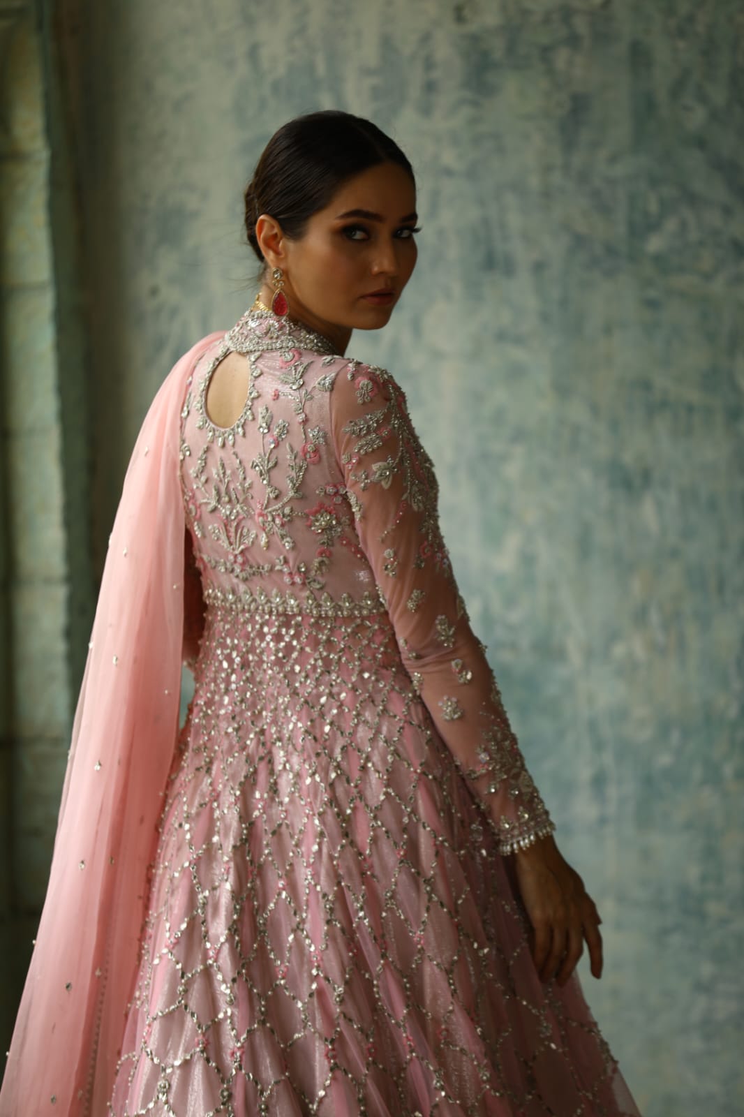 Mina Hasan | Formal Wedding Dresses | MHC-1051 by Mina Hasan - Designer Dress - Type: Ladies Clothes - Available at Libayah - 100% Original