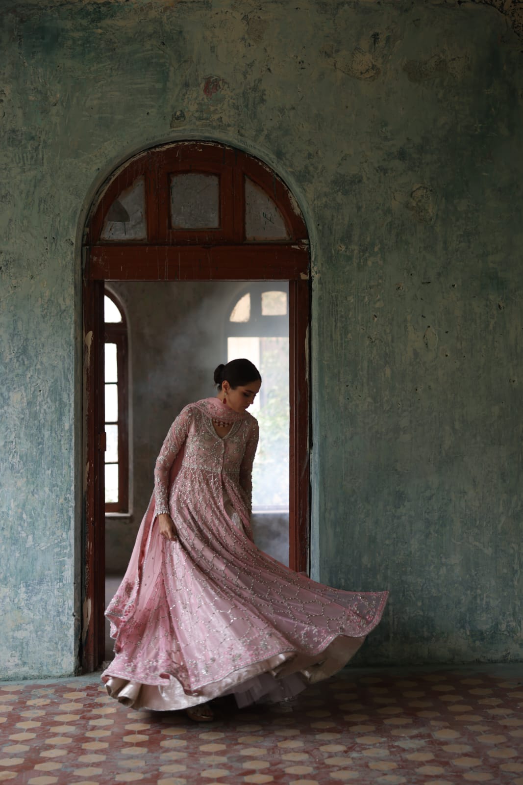 Mina Hasan | Formal Wedding Dresses | MHC-1051 by Mina Hasan - Designer Dress - Type: Ladies Clothes - Available at Libayah - 100% Original