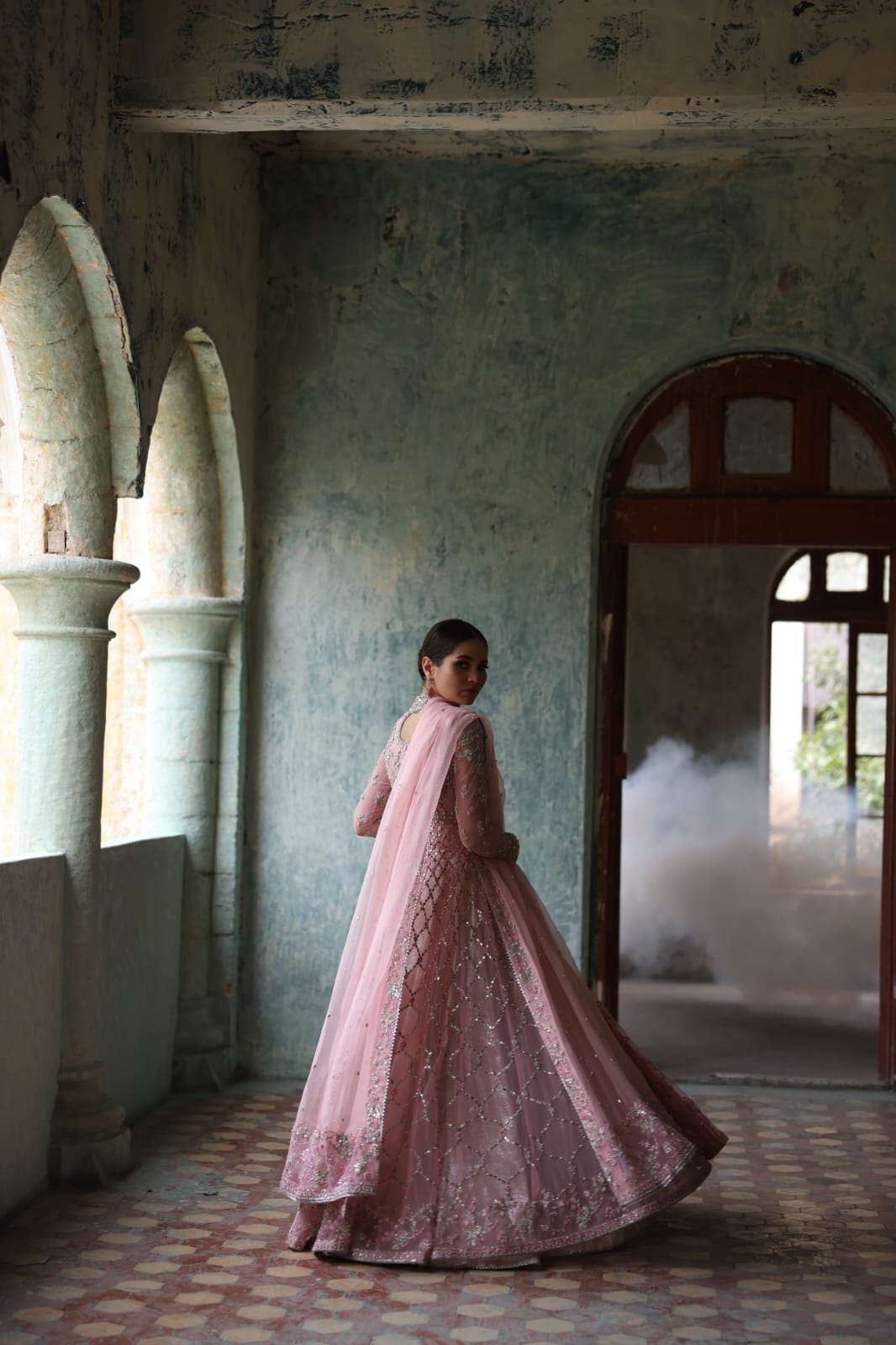 Mina Hasan | Formal Wedding Dresses | MHC-1051 by Mina Hasan - Designer Dress - Type: Ladies Clothes - Available at Libayah - 100% Original