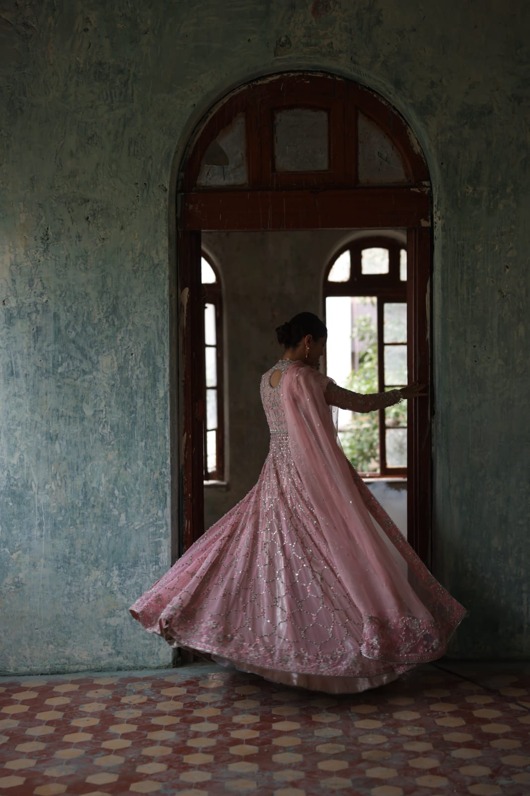 Mina Hasan | Formal Wedding Dresses | MHC-1051 by Mina Hasan - Designer Dress - Type: Ladies Clothes - Available at Libayah - 100% Original