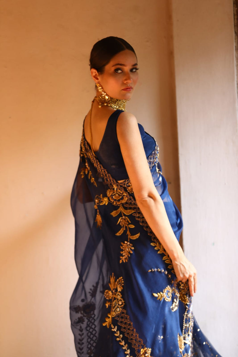 Mina Hasan | Formal Wedding Dresses | MHC-1055 by Mina Hasan - Designer Dress - Type: Ladies Clothes - Available at Libayah - 100% Original