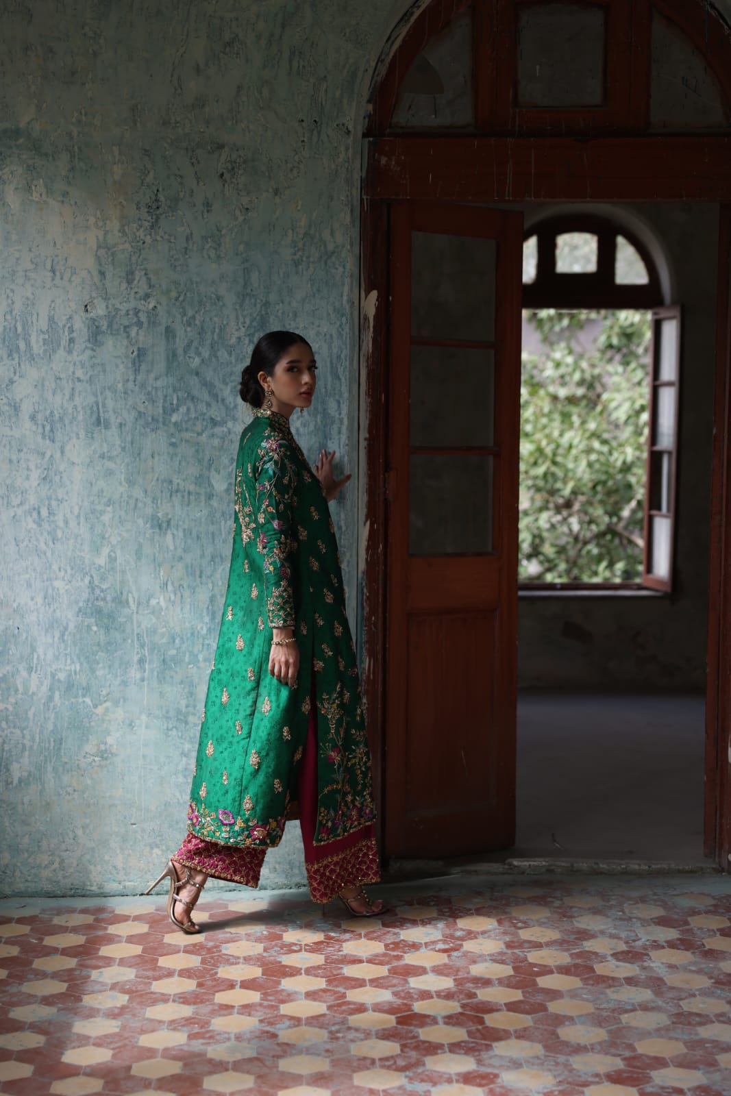 Mina Hasan | Formal Wedding Dresses | MHC-1054 by Mina Hasan - Designer Dress - Type: Ladies Clothes - Available at Libayah - 100% Original