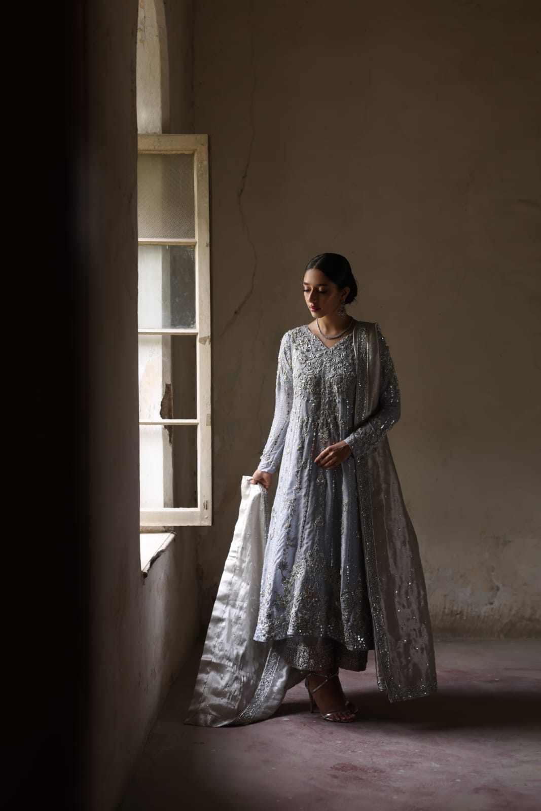 Mina Hasan | Formal Wedding Dresses | MHC-1052 by Mina Hasan - Designer Dress - Type: Ladies Clothes - Available at Libayah - 100% Original