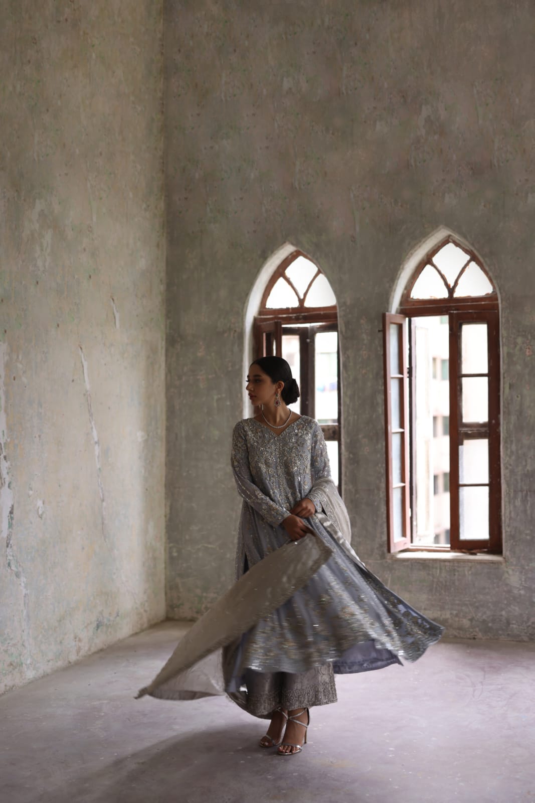 Mina Hasan | Formal Wedding Dresses | MHC-1052 by Mina Hasan - Designer Dress - Type: Ladies Clothes - Available at Libayah - 100% Original