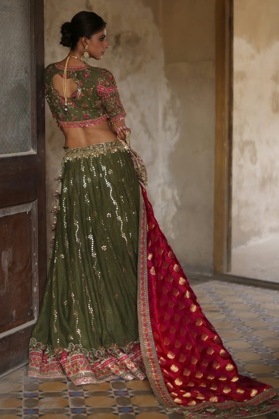 Mina Hasan | Formal Wedding Dresses | MHC-1088 by Mina Hasan - Designer Dress - Type: Ladies Clothes - Available at Libayah - 100% Original