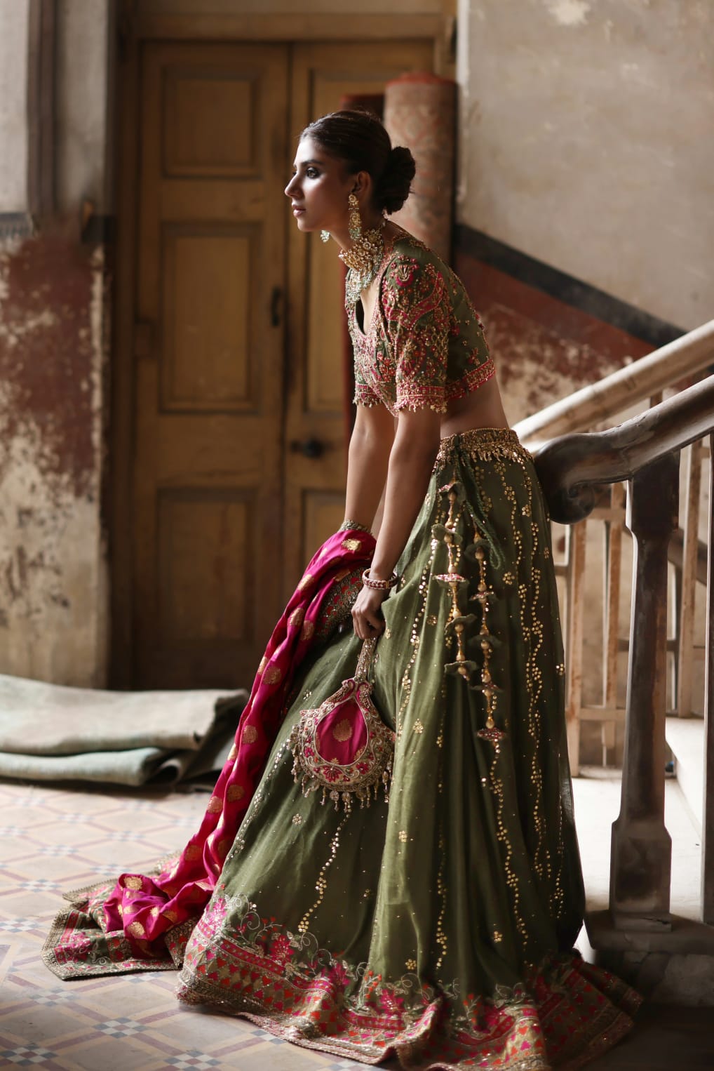 Mina Hasan | Formal Wedding Dresses | MHC-1088 by Mina Hasan - Designer Dress - Type: Ladies Clothes - Available at Libayah - 100% Original