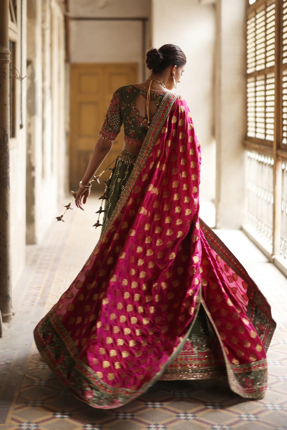 Mina Hasan | Formal Wedding Dresses | MHC-1088 by Mina Hasan - Designer Dress - Type: Ladies Clothes - Available at Libayah - 100% Original