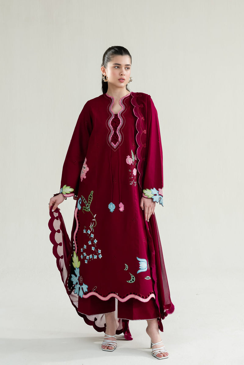 Zaib | RAMADAN 2026 READY TO WEAR  | NPA3-26409 by ZAIB - Designer Dress  - Type : Ladies Clothes - Available at Libayah - 100% Original 