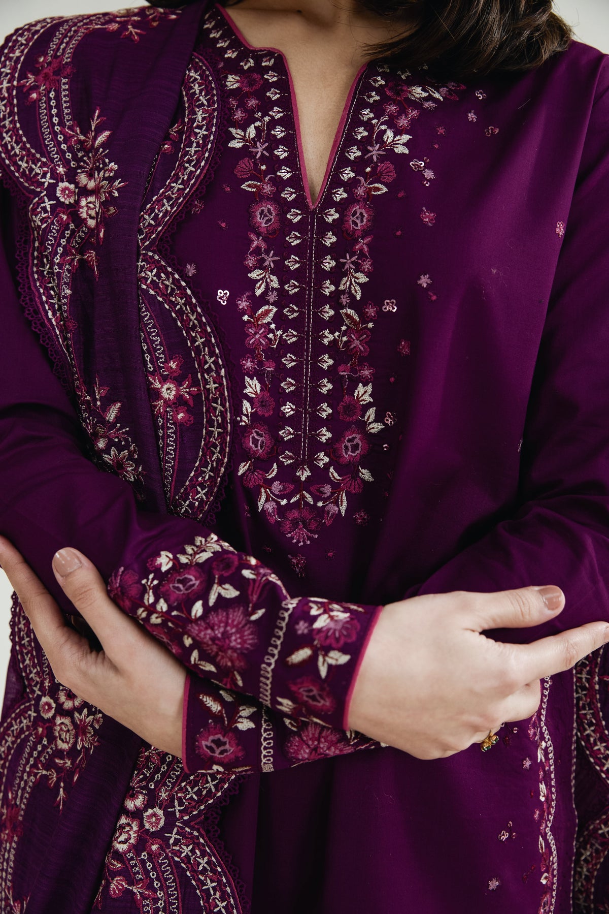 Zaib | RAMADAN 2026 READY TO WEAR | NPA3-26410 by ZAIB - Designer Dress  - Type : Ladies Clothes - Available at Libayah - 100% Original 
