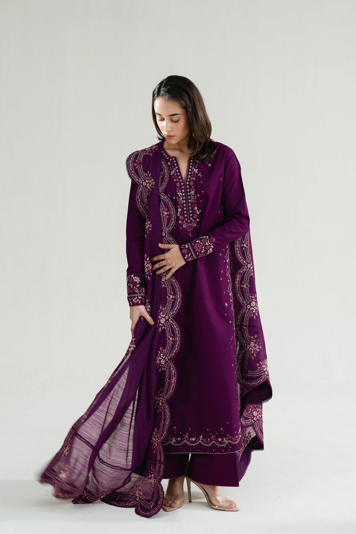 Zaib | RAMADAN 2026 READY TO WEAR | NPA3-26410 by ZAIB - Designer Dress  - Type : Ladies Clothes - Available at Libayah - 100% Original 