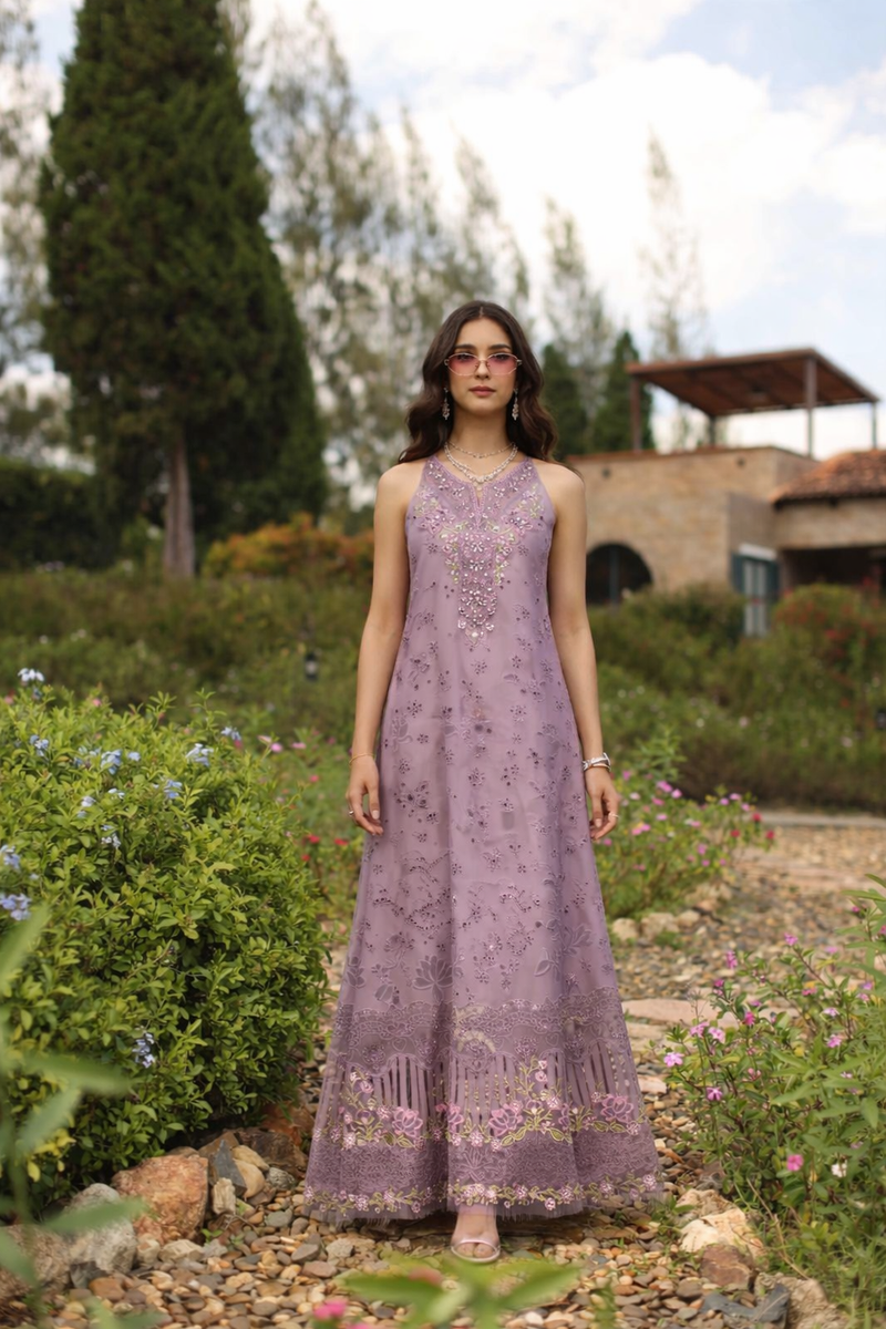 Saadia Asad | Luxury Eid Schiffli Laserkari 26 |D9 - A - Velisse by Saadia Asad - Designer Dress  - Type : Ladies Clothes - Available at Libayah - 100% Original 