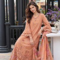 Noor by Saadia Asad | Eid Luxe Chikankari 26 | D6 - Apricot Allure by Noor by Saadia Asad - Designer Dress  - Type : Ladies Clothes - Available at Libayah - 100% Original 